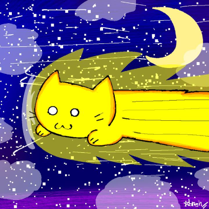 SpeedyCat about artwork